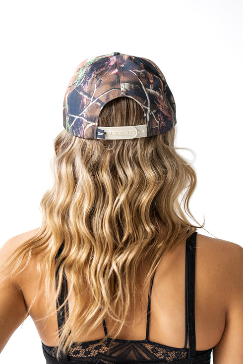 Oklahoma Brando Camo Canvas Trucker Hat